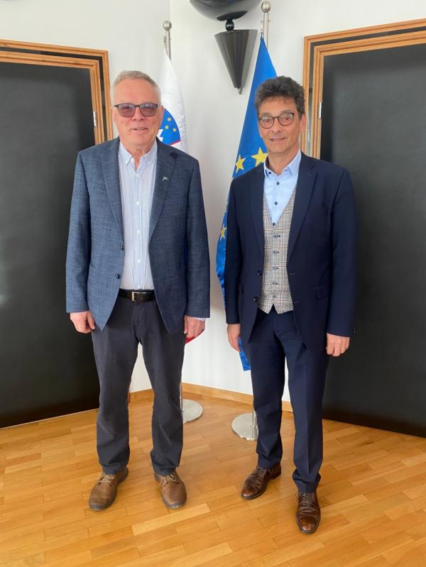 Varuh z ministrom Novakom o številnih temah s področja urejanja prostora in naravnih virov