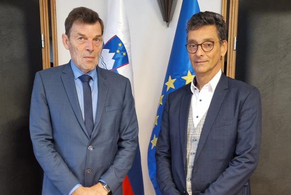 Varuh na prvi obisk sprejel novega ministra za vzgojo in izobraževanja