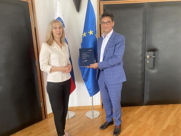 The Human Rights Ombudsman with the Ombudsman for the Rights of Viewers and Listeners of RTV SLO about what happened in 2023