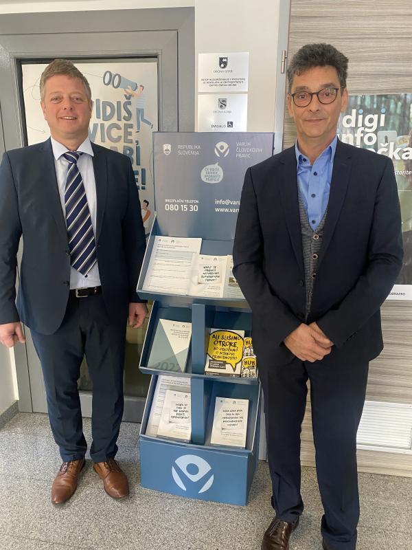 The Human Rights Ombudsman visits four municipalities in the Gorenjska region and opens Ombudsman’s Corners