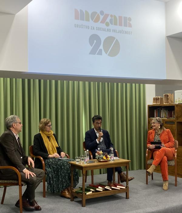 Human Rights Ombudsman congratulates Društvo Mozaik society on its 20th anniversary