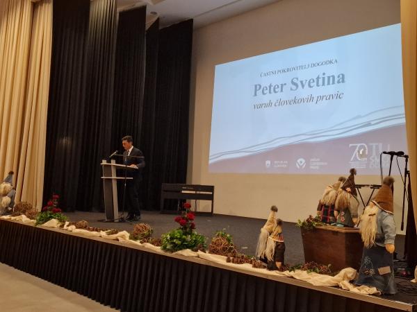 Ombudsman congratulates those deserving upon the 70th anniversary of ZUDV Dornava