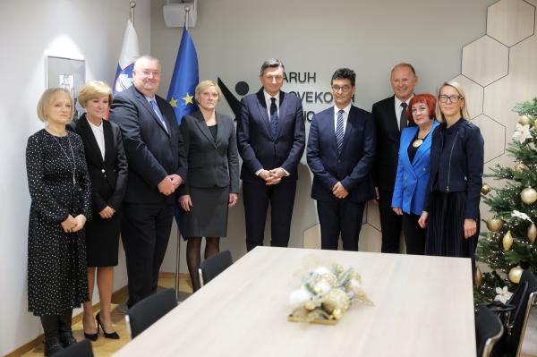 Slovenian President talks with the Ombudsman about the importance of a society that is philanthropic, inclusive and mindful of everyone