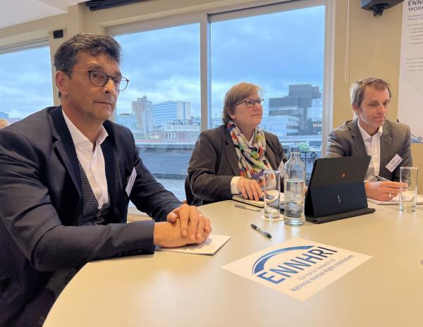 Ombudsman Svetina attends a meeting of the European Network of National Human Rights Institutions