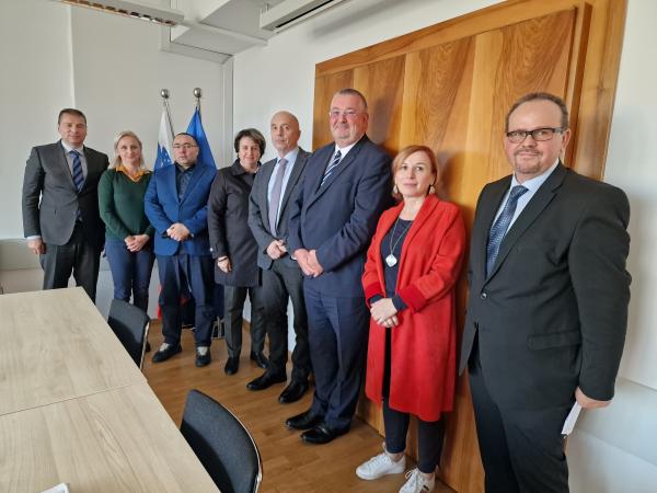 With Croatian delegation on mechanisms of supervision of police work