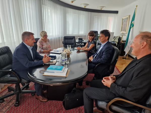 The Ombudsman and his colleagues working in Murska Sobota