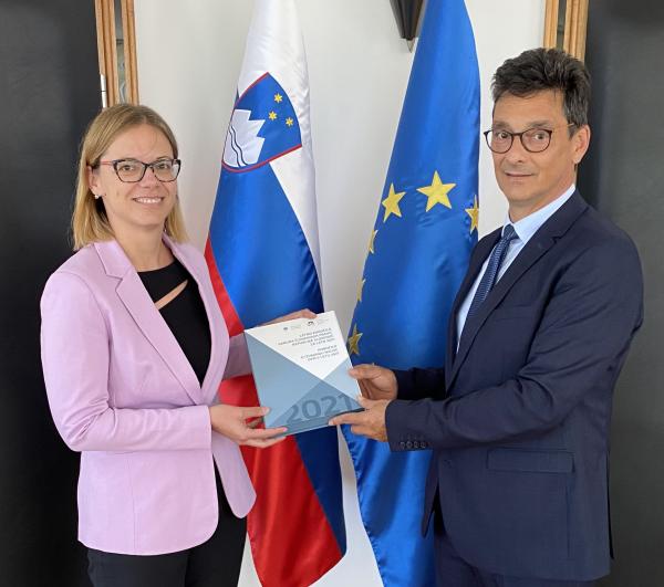 Ombudsman submits annual report for 2021 to public administration minister