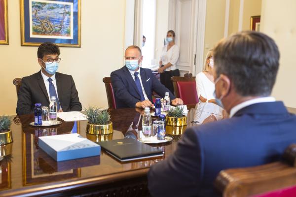 Ombudsman presents the 2020 annual report to the President of Slovenia