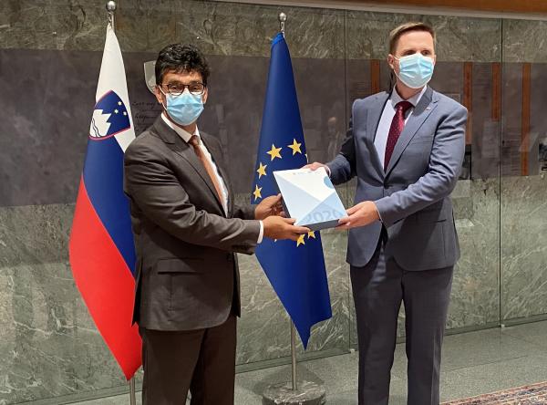 2020 opened cracks in respect for human rights, says Ombudsman Svetina at the submission of the reports