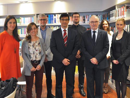 Peter Svetina paid a working visit to Rafael Ribó