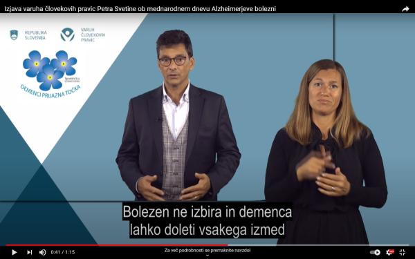 Demenca ni zgolj zdravstven problem, zato nujen multidisciplinaren pristop