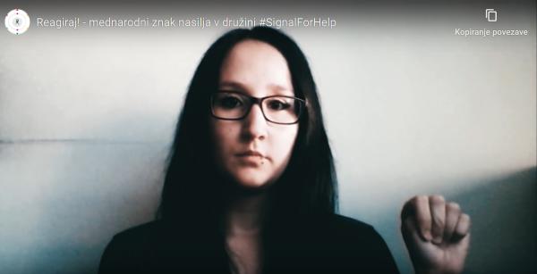 Prepoznajmo mednarodni znak za sporočanje nasilja! Pomagajmo žrtvam!