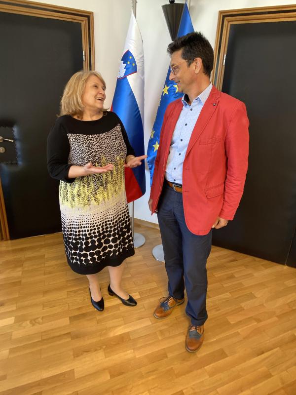 Varuh Svetina sprejel varuhinjo pravic gledalcev in poslušalcev RTV Slovenija