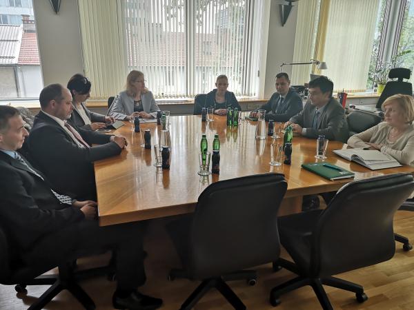 Varuh na spoznavni obisk sprejel predsednika Državnega sveta RS