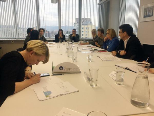 Članice in člani Sveta med razprav