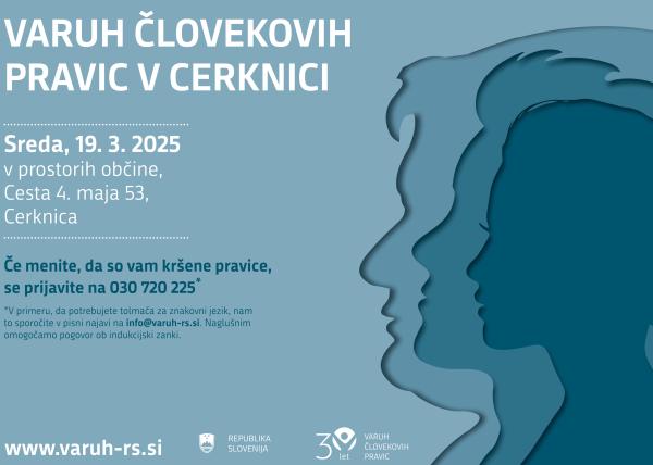 Institucija Varuha 19. marca posluje v Cerknici