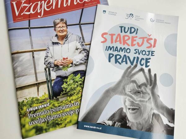 Na voljo dopolnjena izdaja informativne brošure Tudi starejši imamo svoje pravice