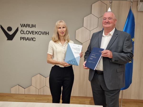 Varuhinja pravic gledalcev in poslušalcev tudi letos obiskala institucijo Varuha človekovih pravic RS