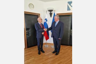 Visoki komisar Volker Türk in namestnik Ivan Šelih