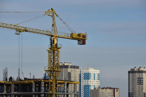 Žerjav za gradnjo stavb