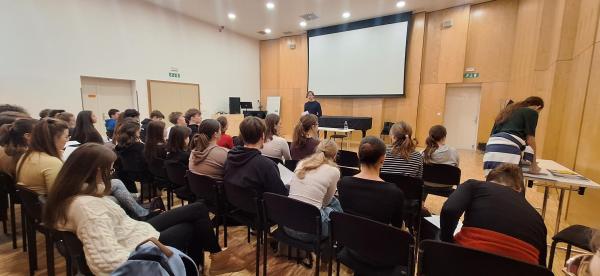 Predstavitev človekovih pravic in dela Varuha dijakom Konservatorija za glasbo in balet Ljubljana
