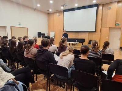 Predstavitev človekovih pravic in dela Varuha dijakom Konservatorija za glasbo in balet Ljubljana