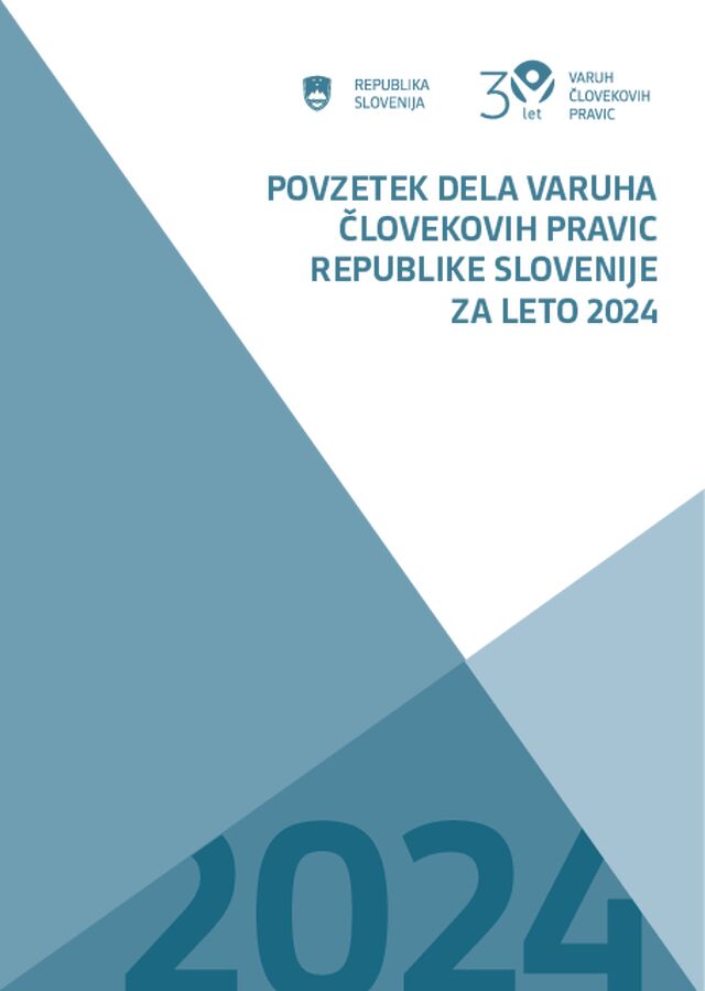 Letno poročilo Varuha človekovih pravic za leto 2024