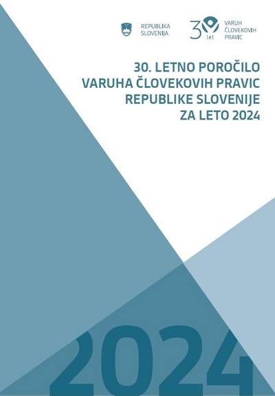 Naslovnica letnega poročila za leto 2024