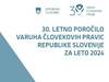 Naslovnica letnega poročila za leto 2024