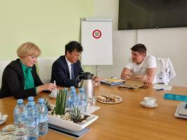 Meeting with the acting director of the Celje hospital, Dragan Kovačić