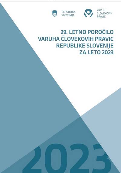 Naslovnica letnega poročila za leto 2023