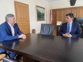 Ombudsman with the mayor of Radovljica
