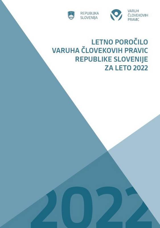 Naslovnica letnega poročila za leto 2022